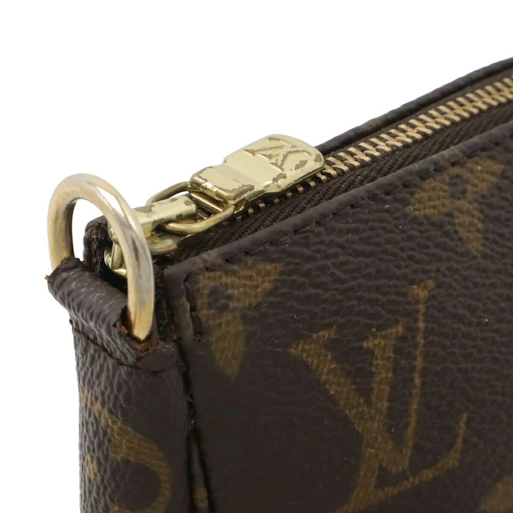 LOUIS VUITTON Brown Monogram Pochette Pouch - Picture 5 of 10